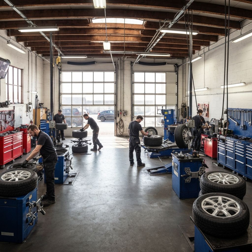 Warsztat wulkanizacji